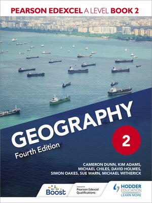 cover image of Pearson Edexcel a Level Geography Book 2